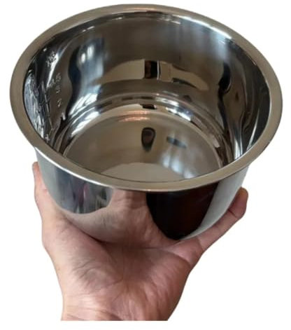 Quixpszto 304 Stainless Steel Rice Cooker Replacement Inner Pot,Compatible For Xiaomi IH DFB201CM Rice Cooker Replacement Inner Pot