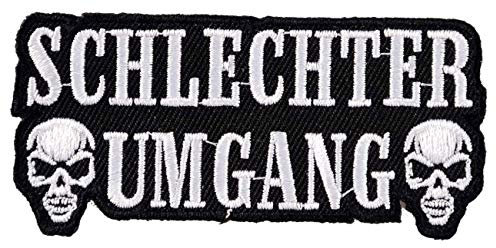 Aufnäher Aufbügler Schlechter Umgang