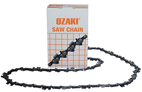 OZAKI - Chaîne Tronçonneuse .3/8 LP (Low Profile) - Jauge 1,3 mm (0,50) - Profil de Gouge Semi-Carré - 52 Entraîneurs