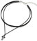 COOLSTEELANDBEYOND Due File Collana Girocollo Choker Nero da Donna Ragazze, Ciondolo, Nero Catena e Croce Charm Pendente