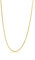 Orovi Damen Ankerkette Halskette 14 Karat (585) GelbGold Anker rund Kette Goldkette 0,8 mm breit 45cm lange