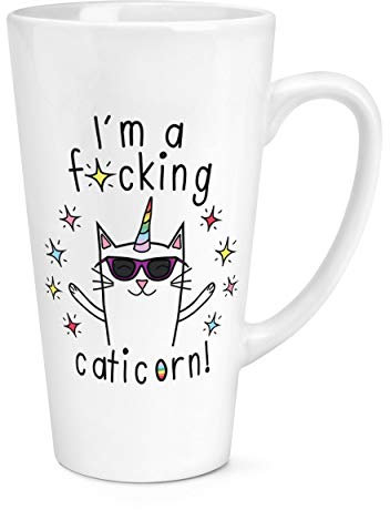 I'm a f-ing caticorn 17oz GRANDE latte tazza