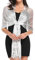 vimate Silver Shawl for Women, Glittering Metallic Shawl Scarf and Wraps for Evening Patry Dresses（UK-Silver）