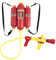 Goolsky Kids Water Pistol Backpack, Water Gun Blaster for Summer Outdoor Garden & Pool, Water Spraying Toy Firefighter Backpack Waterblasters Toy for Boys Grils
