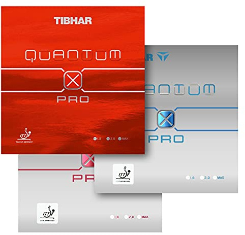 Tibhar Belag Quantum X Pro, rot, 2,0 mm