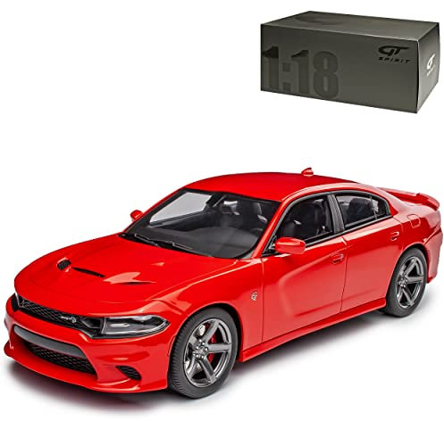 GT Spirit Dodge Charger Hellcat Limousine Rot Ab 2016 Nr 280 1/18 Modell Auto mit individiuellem Wunschkennzeichen