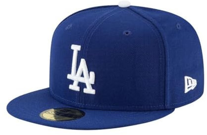 New Era Los Angeles Dodgers MLB AC Perf Authentic On Field Blau 59Fifty Basecap - 7