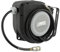 ABAC Avvolgitubo Automatico G-8/12, Tubo in PVC da 9 Metri, Avvolgitubo con Alloggiamento Girevole a 180°, 2 Viti di Montaggio Incluse, 9 Metri, Nero