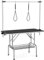 Yaheetech Table de Toilettage pour Chien/Chat/Animaux Réglable 118 x 60 x 177 cm avec Panier de Rangement en Maille Grande Surface Antidérapante et Double Sangle Table Pliante