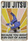 NOMELY Jiu Jitsu Because You Might Run Out of Ammo Poster, bestes Geschenk für Jiu Jitsu-Liebhaber, Vintage-Stil, Jiu Jitsu, Wandkunst, Neuheit, 20.3x30.5 cm, geprägte Metallschilder