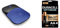 HP Z3700 - Souris sans Fil Bleue (USB, 1200 DPI, Ambidextre) + Duracell - Nouveau Piles alcalines AA Optimum, 1.5 V LR6 MX1500, Paquet de 4