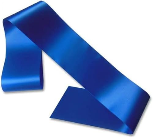 Boolavard Plain/Blank Hen Night Party Schärpen – Erstellen Sie Ihre eigene Schärpe – Unbedruckte Schärpe (Königsblau)
