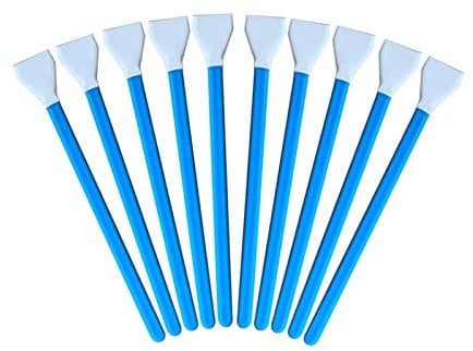 Cleaning Swab Kits for DSLR SLR Digital Camera, 10pcs Photo Studio Full Frame Cleaning Swab Kit DSLR Camera Sensor Fiber Cloth DSLR Camera Sensor Cleaning Swab