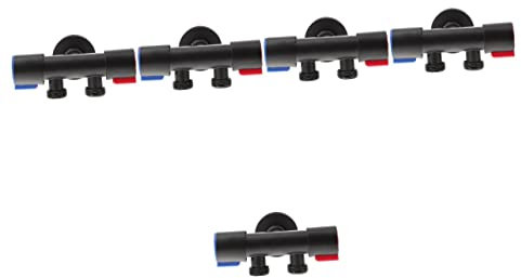 TEHAUX 5st Wc-steuerventil Bidet Kommode Sitzt Badewanne -absperrventil Wc-eckventil Wasserabsperrventil Eckventil Absperren Wc-engel Absperrventil Edelstahl 304 Waschbecken Toilette