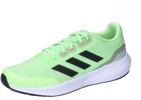 Adidas Unisex Kinder RunFalcon 3 Lace Shoes, Green Spark/core Black/Putty Grey, 38 2/3 EU