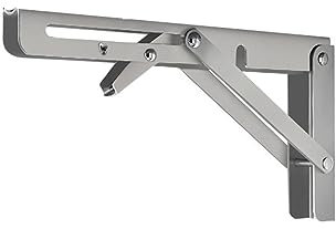 SBTRKT 2PCS 20 Zoll Edelstahl Dreieck Klapptisch Regal Halterung Heavy Duty Halterung Wand montiert Möbel Hardware