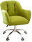 Bürostuhl Drehbarer Büro-Schreibtischstuhl, dickes Kissenpolster, flexibel, verstellbarer drehbarer Rollstuhl, ergonomischer Stuhl für Erwachsene und Kinderstuhl (Farbe: Grün) erforderlich Comfortable