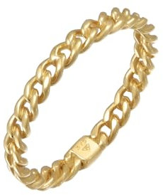 Elli Ring Damen Band Glieder Trend in 375 Gelbgold