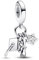 LaMenars 2024 Graduation Triple Dangle Charm für Armbänd 925 Sterling Silber Bead Women Charms Mother's Day Birthday Anniversary Jewelry for Girls Wife