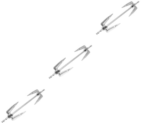Gogogmee 3 Forchette Universali Per Pollo Arrosto in Acciaio Inossidabile Forchette Per Barbecue Per Grigliate Facili