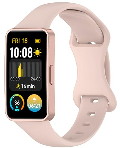 Silicone Cinturini di Ricambio per Huawei Band 10 / Band 9 / Band 8, Sport Bracciali Cinturino per Huawei Band 8 / Band 9 / Band 10