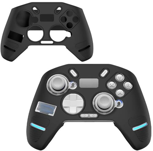 BeisDirect Coque de protection en silicone pour manette de jeu FLYDIGI APEX 4 - Anti-chute et anti-poussière - Caoutchouc souple