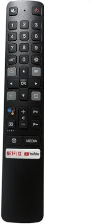 1pc For TCL Android 4K Smart TV RC901V FMR1 No Voice Remote Control 43P725 65C728 50P728 L32S525 65C828