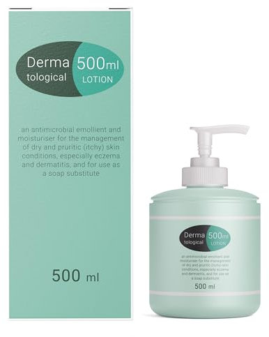 Moisturising Soap Substitute for Dry and Itchy Skin, Eczema and Dermatitis 500 Lotion, 500ml
