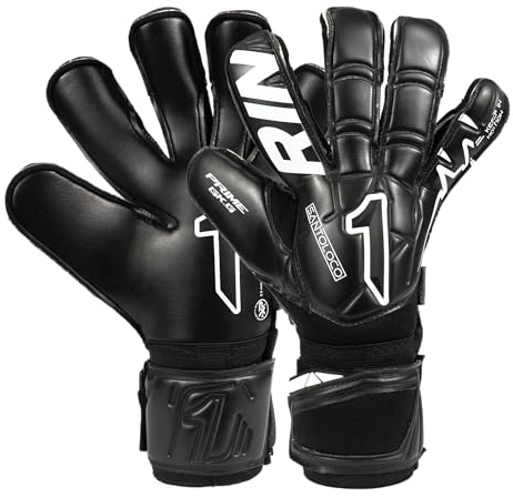Rinat Santoloco Prime Adult Goalkeeper Gloves, Black, Size 7