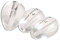 Saeger Unisex – Erwachsene 10C4039507209353C10 Iron Trout T-Drop Ghost Glasgewicht | Tropfenform | für präzise und Weite Würfe | 4 g, Bunt, Normal