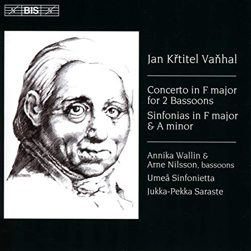 Vanhal: Bassoon Concerto and 2 Sinfonias