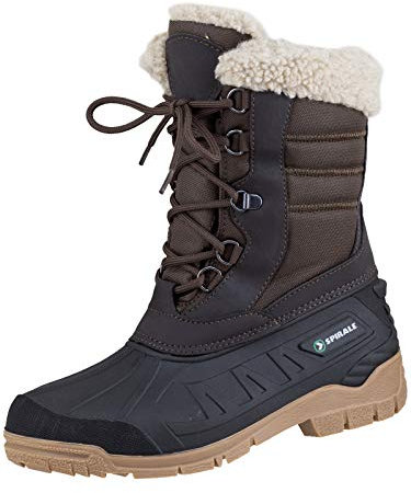 Spirale Tina, Stivali da Neve Donna, Marrone, 37 EU
