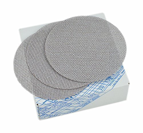 Schleifscheiben 150 Klett 240 | 25 Stück | Supersand Schleifgitter K240 | Ø 150 mm | Für Deckenschleifer, Trockenbauschleifer & Tellerschleifer