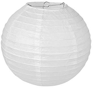 Pajoma 71695 – Lámpara de techo, papel, color blanco, 25 x 25 x 25 cm (1 unidad)