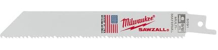 Milwaukee GIDDS2-2493821 9, 6 Teeth per Inch, Super Sawzall Blades, 50-Pack