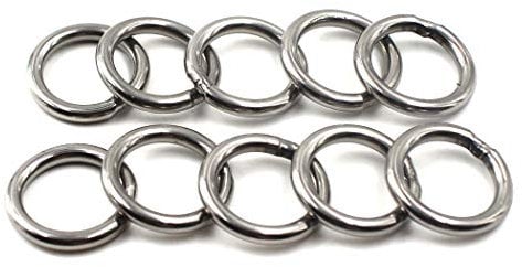 5x60mm O Ringe 304 Edelstahl geschweißt Ringe (10 Stück)