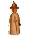 Rudolphs Schatzkiste Miniaturfigur Hirte Natur Höhe=5cm NEU Holzfiguren Holzschmuck Holz Seiffen Weihnachtsland Weihnachtsdekoration Erzgebirge Dekoration Weihnachten Kerzenschmuck Tischschmuck