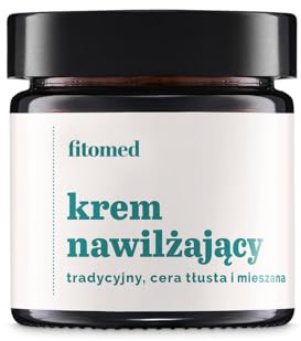 Fitomed Naturkosmetik Gesichtscreme für Trockene und Mischhaut 55g – Vegane Gesichtsfeuchtigkeitscreme mit Ginseng und Hyaluronsäure – Spendet Feuchtigkeit und Verjüngt