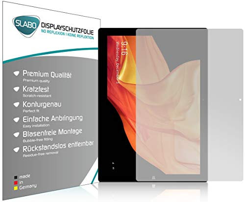 Slabo 2 x Pellicola Protettiva per Display per Chuwi UBook (11.6) Protezione No Reflexion | Anti Riflesso Opaca