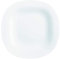 Luminarc Carine Square 18pc Opal Glass Dinner Set Dinnerware Tableware Plates (6X Dessert Plates, White)