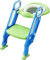 KING KARAN® New Potty Toilet Seat Adjustable Baby Toddler Kids Toilet Trainer with Step Stool Ladder for Boy and Girl (Green)
