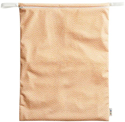 Vimse Waschbarer Windelsack Wetbag Groß (Yellow Sprinkle)