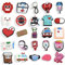 BEIIEB 25 Stück Cartoon-Schuhdekoration, medizinisches Styling-Ornament, Anime-Schmuck-Schuhdekoration, Schuhdekorationszubehör, Cartoon-Dekoration, PVC-Schuhspikes, Unisex, 25 Stück, 2-3cm,