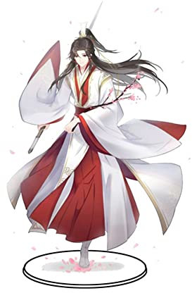 Tian Guan Ci Fu Anime Acryl Ständer Figur Modell Doppelseitig Klar Miniatur Humanoide Figur Desktop Ornament 15cm