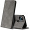 ZONNAVI Hülle für Google Pixel 4A 4G, PU Leder Handyhülle mit Kartenfächer und Standfunktion, Lederhülle Flip Wallet Case Schutzhülle für Google Pixel 4A 4G (Grau)
