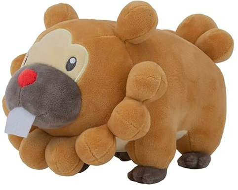 Pokémon PKW3078-20cm Plüsch - Bidiza, offizielles Plüsch