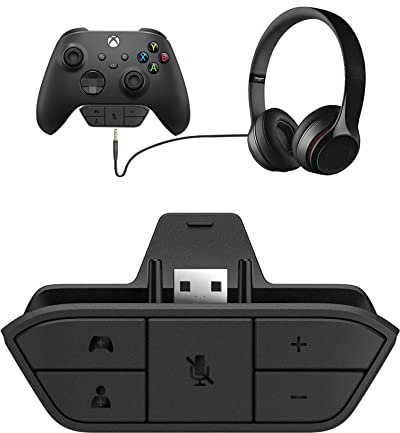 OLCLSS Stereo Headset Adapter for Xbox One, Xbox Headset Adapter, Xbox One Headset Adapter, Adjust Audio Balance (Model 2)