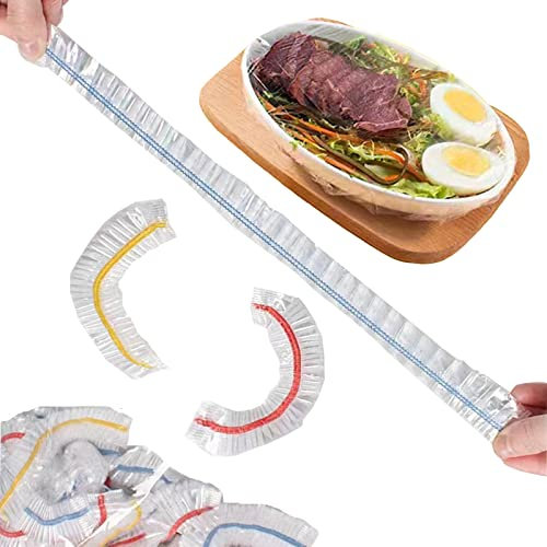 200 Pièces-haute pression épaissie Film Alimentaire Pour Les Fruits, Les Légumes, La Viande, Etc.Conservation Des Aliments,Film Alimentaire Reutilisable,Sac De Conservation Frais