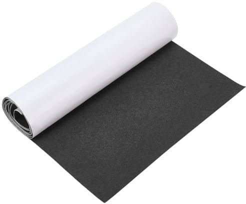 Feltro Adesivo Rotolo - 40 x 220 cm Feltrini Adesivi, per mobili, gambe della sedia, gambe del tavolo, auto, sottobicchieri, spessore 1 mm (nero)