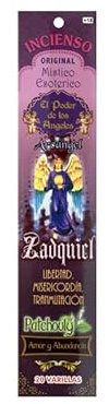 Räucherstäbchen ARCANGEL ZADQUIEL (Liebe, Fülle) / Erzengel-Räucherstäbchen